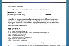 3 LẦN XIN DU HỌC ÚC ĐỀU THÀNH CÔNG CÙNG BINCO